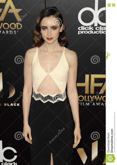Lily Collins Editorial Image Image Of Movie Hollywood