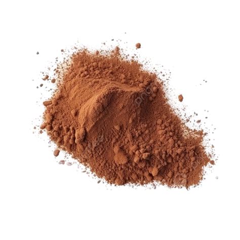 Abstract Coffee Powder Particle Isolated Coffee Powder Brown Png