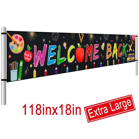 Welcome Back To School Banner Printable Free
