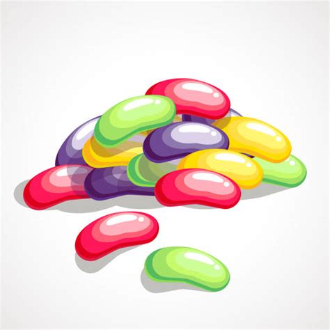Drawing Of The Jelly Beans Illustrations Royalty Free Vector Graphics
