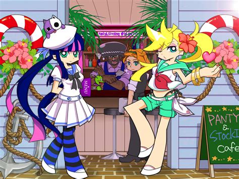 Briefs Character Chuck Garterbelt Character Panty And Stocking With Garterbelt Panty