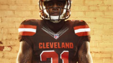 The Cleveland Browns Unveil Their New Uniforms