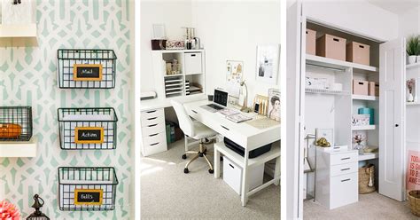 Home Desk Organization Ideas