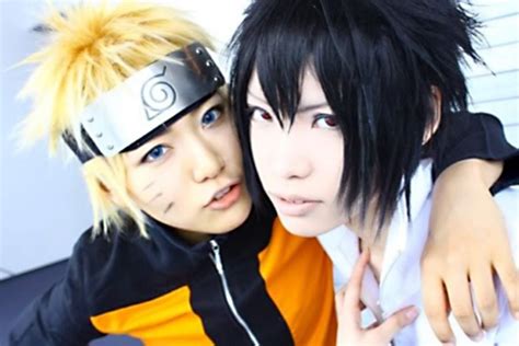 Naruto And Sasuke Naruto Cosplay Sasuke Cosplay Cosplay