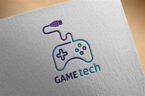 Game Tech Logo By Modernikdesign Codester