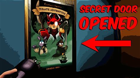 How To Open This Secret Door And What S Behind It Five Nights At Freddy S Security Breach
