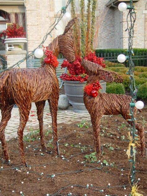Check spelling or type a new query. grapevine sculpture | Dirt Simple | Christmas deer ...