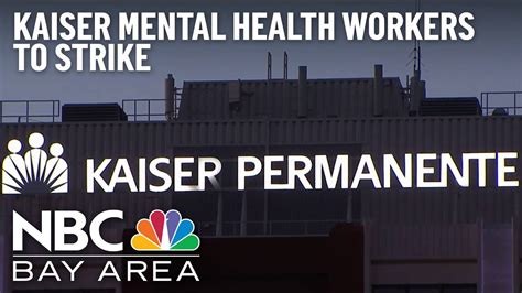 Kaiser Mental Health Workers Prepare To Strike In Northern California