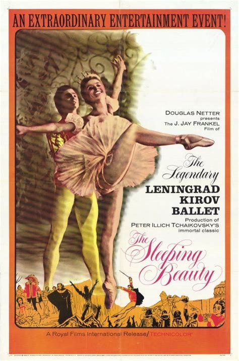 Sleeping Beauty Ballet 11x17 Movie Poster 1966 Movie Posters Vintage