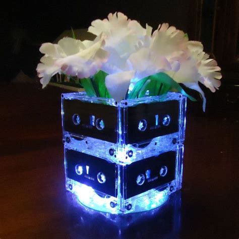 Wedding Table Centerpiece Audio Cassette Tape Night Light Lamp Etsy
