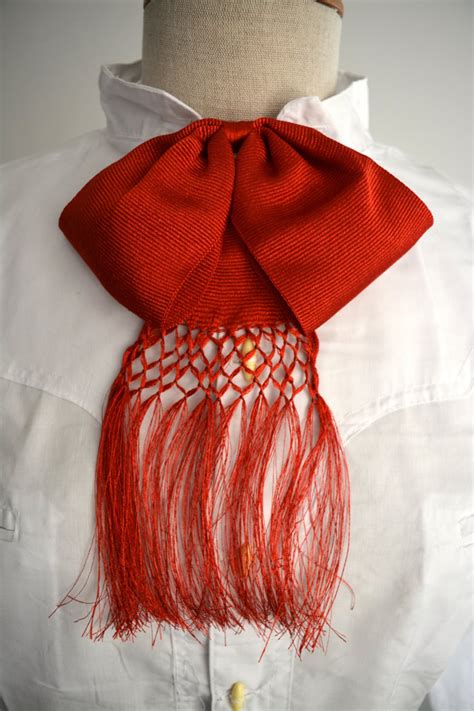 Mexican Moño Sencillo Charro Red Rojo Bow Tie Handcrafted Etsy