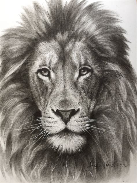 Lion Picture Lion Painting Original Painting Lion Etsy Ireland In