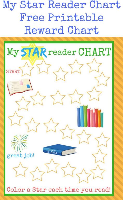 Printable Reading Reward Chart