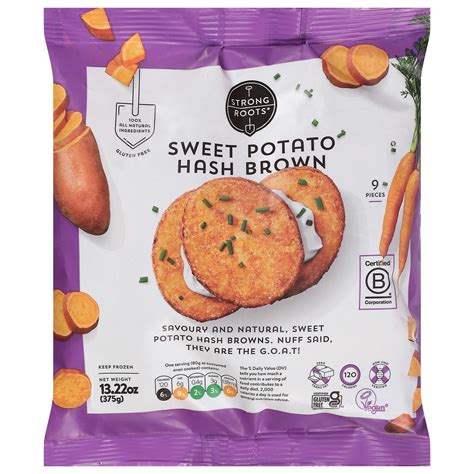 Strong Roots Sweet Potato Hash Brown 9 Ea 9 Ct Shipt