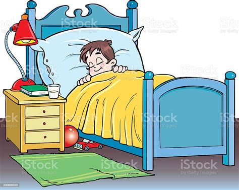The Boy Sleeps Stock Illustration Download Image Now Istock