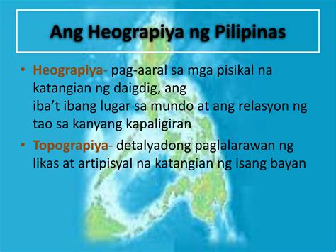 Solution Ang Kinalalagyan Ng Aking Bansa Heograpiya Ng Pilipinas