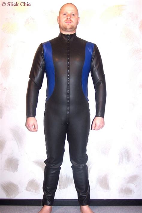 Catsuit For Men With Front Zipper 29200