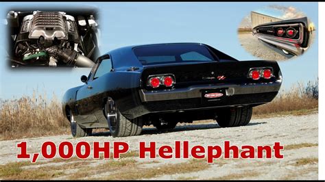1968 Charger 1000hp Hellephant On Art Morrison Chassis Built By The