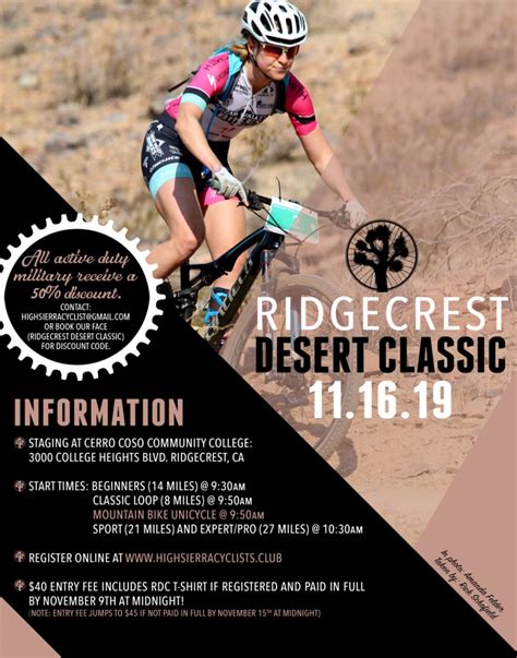 Ridgecrest Desert Classic 11162019 Ridgecrest Cerro Coso Community