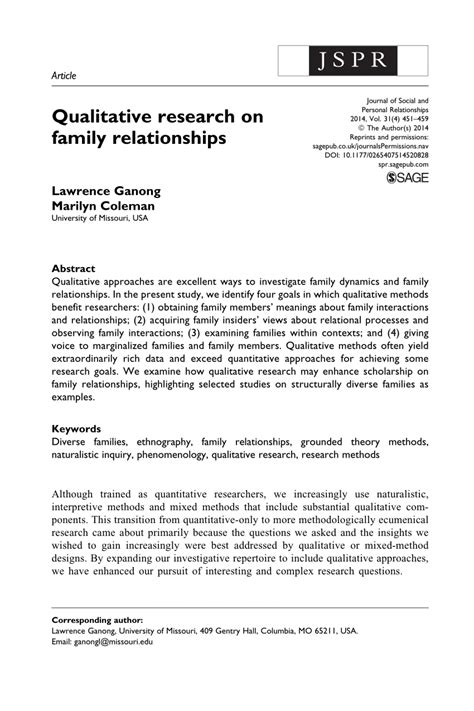 qualitative research paper   critique   qualitative research report paper