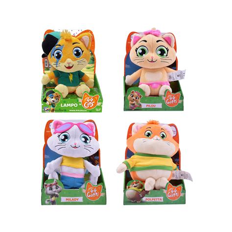 Siso toys uk, the new subsidiary of the simba dickie group, has announced the pawsome news that it is planning to launch its brand new 44 cats toy range n february 2020 to massive demand, with fans wanting to get their hands on their favourite 44 cats characters. 44 Cats Peluche 20Cm Con Sonido | plazaVea - Supermercado