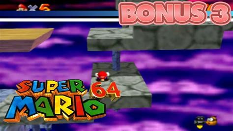Super Mario 64 Episode 64 Bonus 3 Secret Stars Youtube