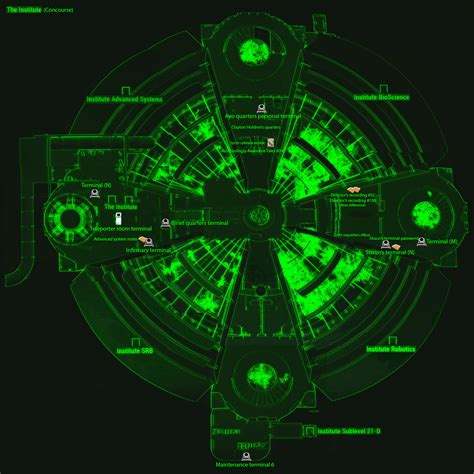 Image Institute Concourse Map Fallout Wiki Fandom Powered By