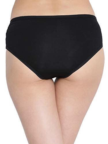 Buy Clovia Women S Cotton Mid Waist Hipster Panty With Powernet Panels