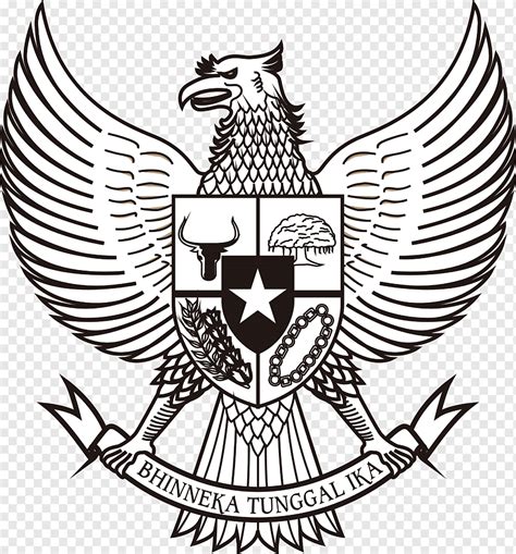 Lambang Garuda Pancasila Indonesia Png Pngwing