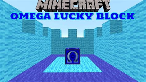 Minecraft Omega Lucky Block Mod Bemutató Youtube
