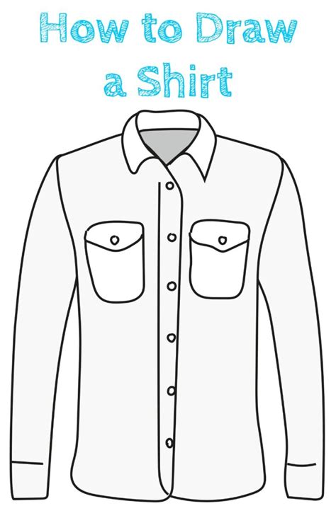 How To Draw A Shirt How To Draw Easy