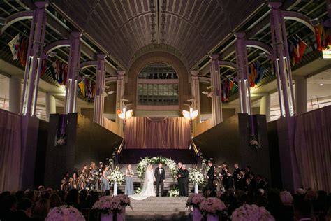 Winter Wedding At Ronald Reagan Building Dc Event Accomplished