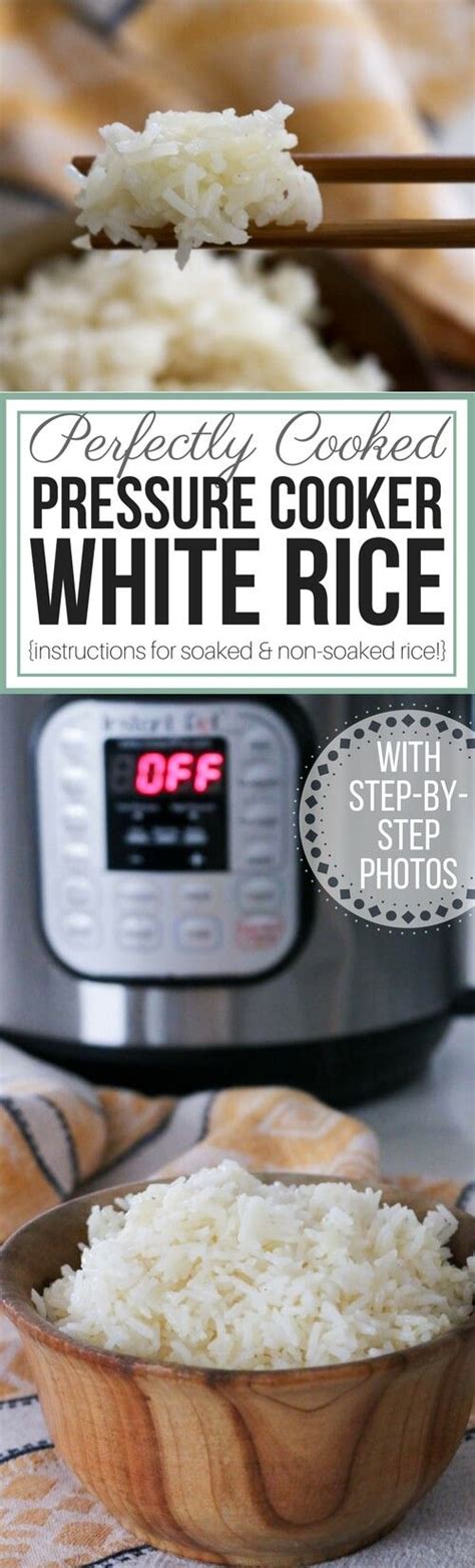 How To Cook Perfect Rice In The Electric Pressure Cooker Instant Pot