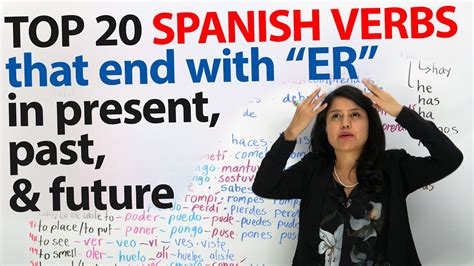 Learn 20 Important Spanish Verbs That End With Er Youtube