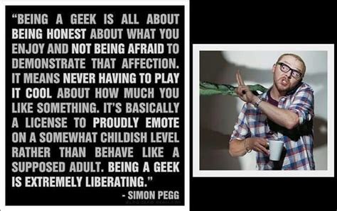 Being A Geek Great Quotes Geek Stuff Childish