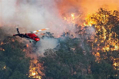 Australia Fires Cause Thousands To Flee New South Wales As State Of