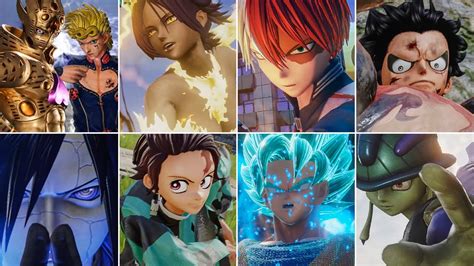Jump Force All New Characters Ultimate Attacks And Transformations 4k