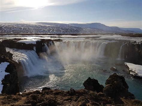 Goðafoss Waterfall Visit The Waterfall Of The Gods Stuck In Iceland