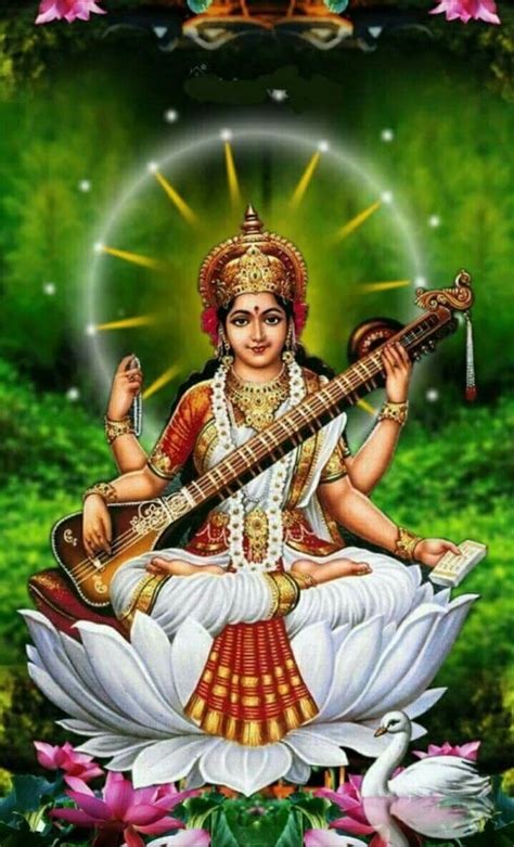 A bleating sound, as that of a sheep or goat. Jay maa Saraswati | Saraswati goddess, Saraswati mata ...