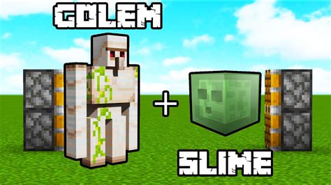 Iron Golem Slime Youtube