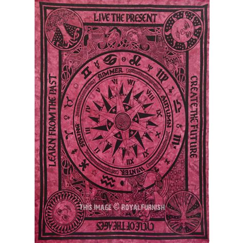 Uhometap celtic tapestry, irish circular love knot good fortune tapestry wall hanging wall art decor bedroom living room dorm decor, 60x60 inches gtwyuh323 $18.98 $ 18. Twin Celtic Cycle of Ages Tie Dye Tapestry Wall Hanging Bedspread - RoyalFurnish.com