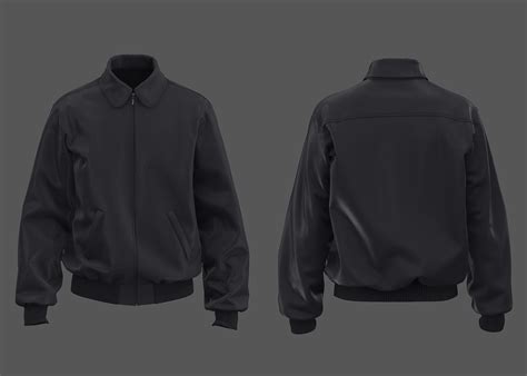Artstation Leather Jackets Md Clo 3d Model Projects Zprj Resources