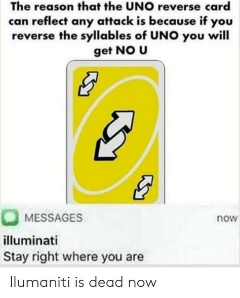 Uno Reverse Card Meme Meaning Red No U Uno Reverse Card Greeting Card