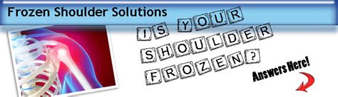 Frozen Shoulder Solutions Reaching Behind Back Exercises Frozen Shoulder Treatment