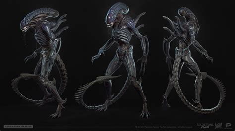 Xenomorph Warrior Stanislav Ostrikov Alien Art Alien Artwork