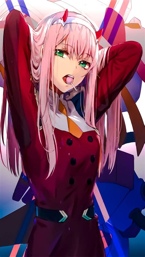 Zero Two Darling In The Franxx 1920 X 1080 Animephonewallpapers