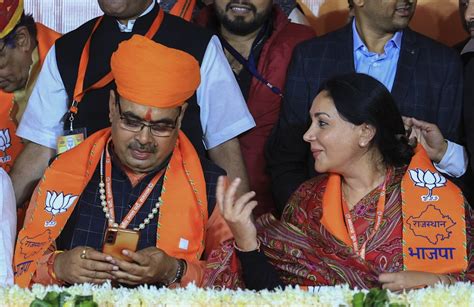 Rajasthan Cm Oath Ceremony Live Updates Today