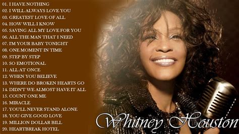 Whitney Houston Greatest Hits Playlist 2020 Whitney Houston Full