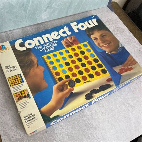 Milton Bradley Games Vintage Connect Four Board Game Milton Bradley