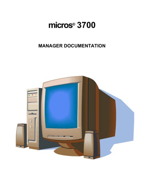 Micros 3700 Pos System Manual Pos System